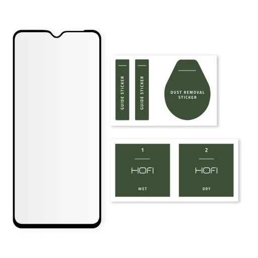 HOFI GLASS PRO+ Hybrid temperált üvegfólia Samsung A12 fekete - 2