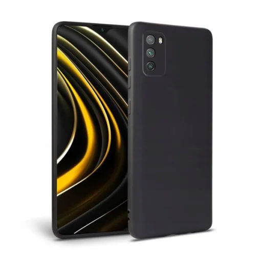 Tech-protect Icon Tok Xiaomi Poco M3 Fekete - 1