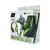 Gamer Headset ART Lizard, fejhallgató mikrofonnal fekete/zöld thumbnail