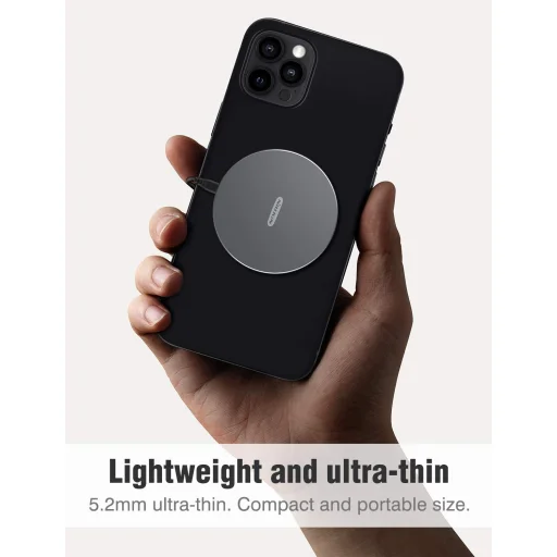 Nillkin MagsSlim Vezeték nélküli Qi gyorstöltő, MagsSafe 10W fekete - 2