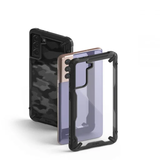 Samsung S21+ Plus Ringke Fusion X tok fekete (FUSG0067) - 2