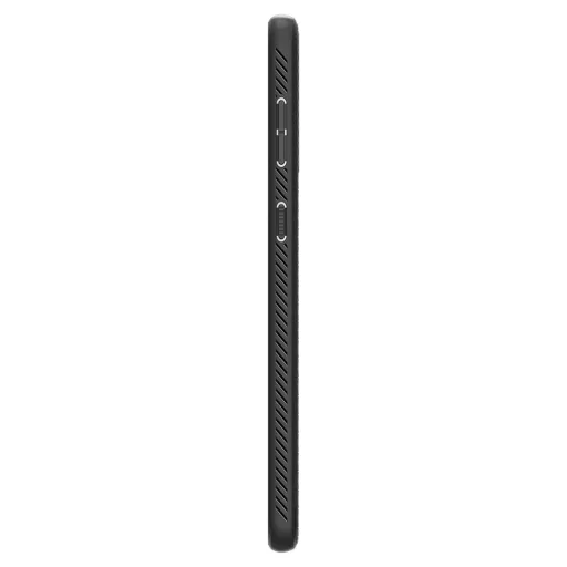 Samsung S21+ Plus Spigen Liquid Air flexibilné TPU gélové puzdro matné čierne (ACS02386) - 5