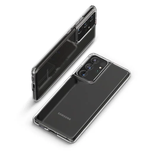 Samsung S21 Ultra Spigen Liquid Crystal tok Crystal Clear (ACS02347) - 7