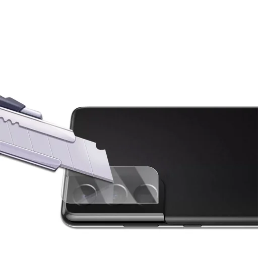 Mocolo TG+ kameralencse védő üvegfólia Samsung S21+ Plus - 4