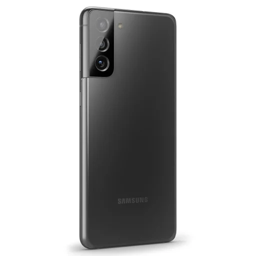 Samsung S21+ Plus fekete kameralencsevédő 9H üveg Spigen Optik.TR 2x (AGL02734) - 3