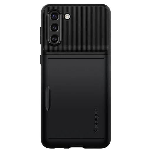 Samsung S21 Spigen Slim Armor CS tok fekete (ACS02428) - 2