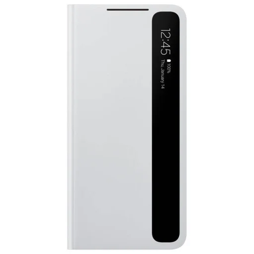 Samsung S21+ Plus Samsung Clear View fliptok szürke (EF-ZG996CJEGEE) - 1