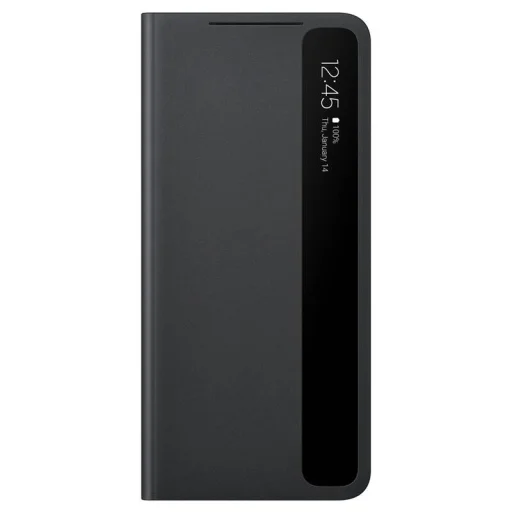 Samsung S21 Ultra Samsung Clear View fliptok fekete (EF-ZG998CBEGEE) - 2