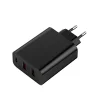 Baseus Speed PPS hálózati gyorstöltő C+U+U 60W EU 2xUSB / USB Type C PD QC 3.0 fekete (CCFS-G01) thumbnail