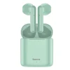 Baseus TWS Encok W09 Bluetooth 5.0 TWS vezeték nélküli fülhallgató zöld (NGW09-06) thumbnail