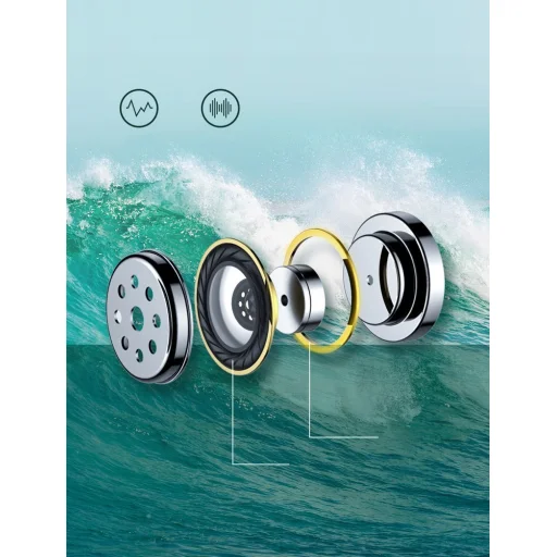 Baseus TWS Encok W09 Bluetooth 5.0 TWS vezeték nélküli fülhallgató fehér (NGW09-02) - 11