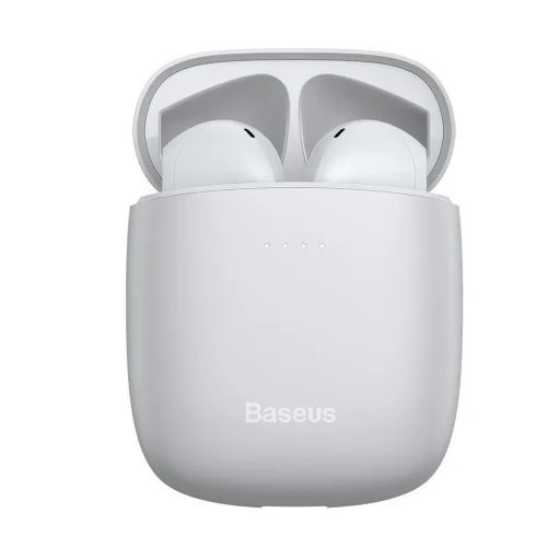 Baseus Encok W04 Pro vezeték nélküli Bluetooth TWS fülhallgató fehér (NGW04P-02) - 5
