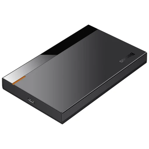 Baseus Külső HDD SSD ház SATA 2,5'' USB 3.2 Gen 2 (10 Gbps) USB Type C + kábel fekete (CAYPH-C01) - 4