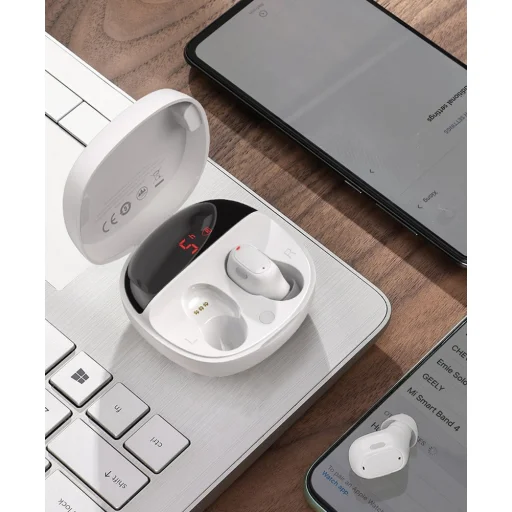 Baseus Encok WM01 Plus TWS vezeték nélküli Bluetooth 5.0 fülhallgató rózsaszín (NGWM01P-04) - 20