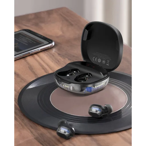 Baseus Encok WM01 Plus TWS vezeték nélküli Bluetooth 5.0 fülhallgató rózsaszín (NGWM01P-04) - 14