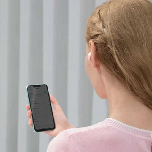 Baseus Encok WM01 Plus TWS vezeték nélküli Bluetooth 5.0 fülhallgató rózsaszín (NGWM01P-04) - 9