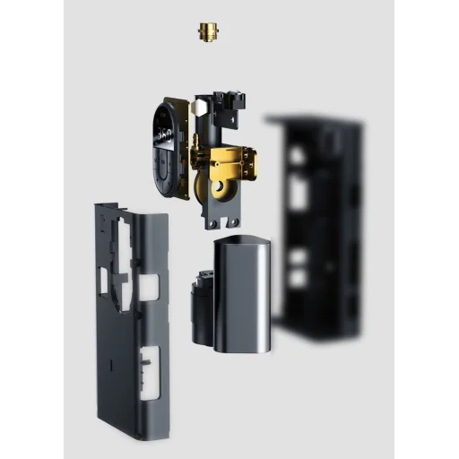 Baseus mini autós kompresszor pumpa 2500mAh szürke (CRCQB02-0A) - 13