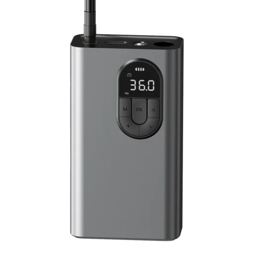 Baseus mini autós kompresszor pumpa 2500mAh szürke (CRCQB02-0A) - 1