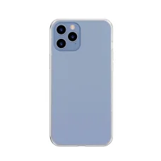 Baseus Frosted Glass tok iPhone 12 Pro MAX fehér (WIAPIPH67N-WS02)