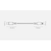 Baseus USB Type-C - Lightning kábel PD 20W 2m kék (CATLGD-A03) thumbnail