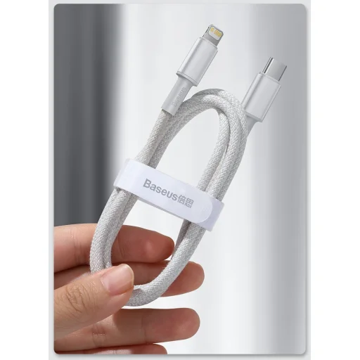 Baseus USB Type-C - Lightning kábel PD 20W 2m kék (CATLGD-A03) - 17