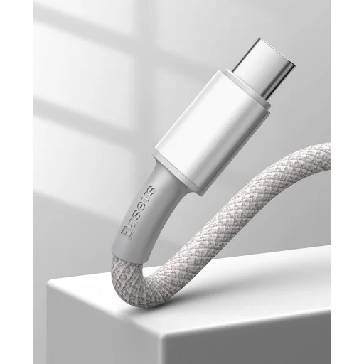 Baseus USB Type C - USB Type C kábel Power Delivery Quick Charge 100W 5A 2m fehér (CATGD-A02) - 8