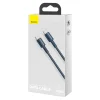 Baseus USB Type C - USB Type C kábel Power Delivery Quick Charge 100W 5A 1m kék (CATGD-03) thumbnail