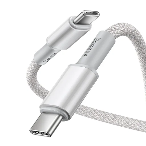 Baseus USB Type C - USB Type C kábel Power Delivery Quick Charge 100W 5A 2m fehér (CATGD-A02) - 2