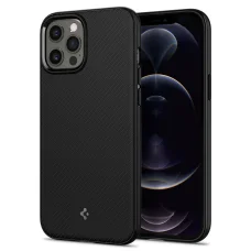 iPhone 12/ 12 Pro Spigen Mag Armor tok matt fekete (ACS01865)