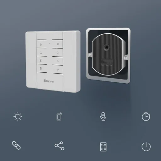 Sonoff D1 Smart Dimmer kapcsoló 433 MHz RF fekete (M0802010005) - 7