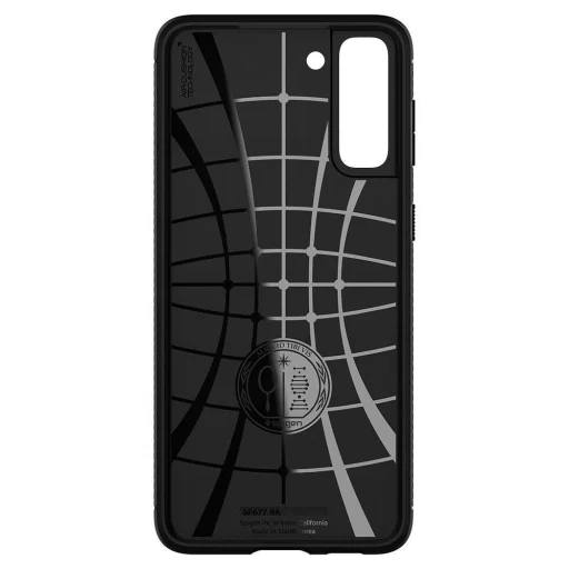 Samsung S21 Spigen Rugged Armor tok matt fekete (ACS02421) - 4