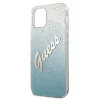 iPhone 12 Pro Max Guess GUHCP12LPCUGLSBL Glitter Gradient Script tok flitteres kék thumbnail