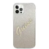 iPhone 12 Pro Max Guess GUHCP12LPCUGLSGO Glitter Gradient Script tok flitteres arany thumbnail