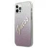 iPhone 12 Pro Max Guess GUHCP12LPCUGLSPI Glitter Gradient Script tok flitteres pink thumbnail