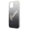 iPhone 12 mini Guess GUHCP12SPCUGLSBK Glitter Gradient Script tok flitteres fekete thumbnail