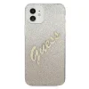 iPhone 12 mini Guess GUHCP12SPCUGLSGO Glitter Gradient Script tok flitteres arany - 5