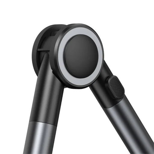 Baseus Otaku Life Rotary flexibilis telefon és tablettartó állvány, sötétszürke (SULR-B0G) - 6