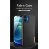 iPhone 12 mini Dux Ducis Fino nylon bevonatú tok zöld thumbnail
