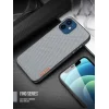 iPhone 12 mini Dux Ducis Fino nylon bevonatú tok zöld thumbnail