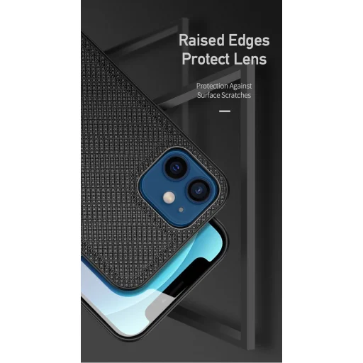 iPhone 12 mini Dux Ducis Fino nylon bevonatú tok zöld - 12