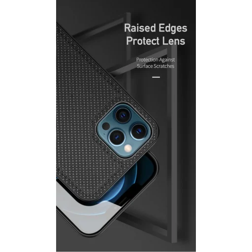 iPhone 12 Pro MAX Dux Ducis Fino nylon bevonatú tok zöld - 11