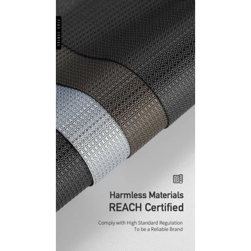 iPhone 12 Pro MAX Dux Ducis Fino nylon bevonatú tok zöld - 8