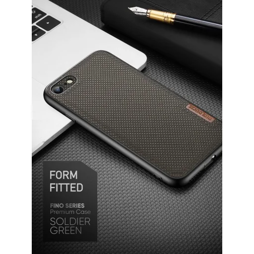 iPhone 7/8/SE2020/SE 2022 Dux Ducis Fino nylon bevonatú tok zöld - 3