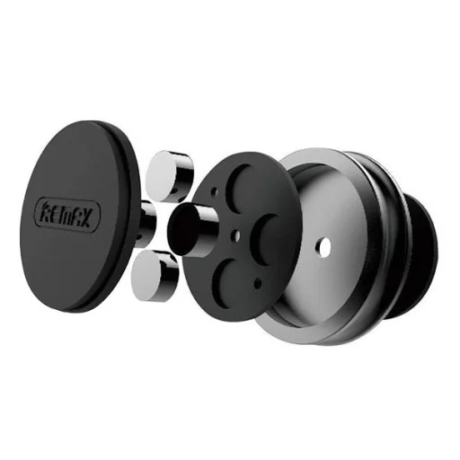Remax Metal Holder RM-C30 Mágneses autós telefontartó műszerfalra fekete - 2