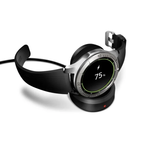 Samsung Galaxy Watch 46mm / Gear S3 fronter / Gear S3 Ringke Classic káva díszelem ezüst színben (RGSG0001) - 2