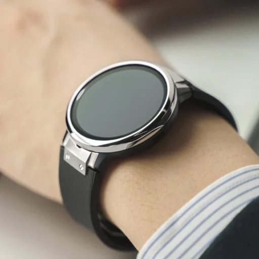 Ringke Rubber One Prime óraszíj Samsung Galaxy Active 2 44 mm fekete (MOSG0005) - 2