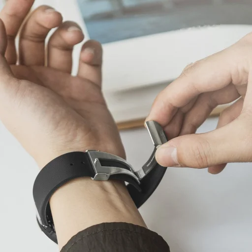 Ringke Rubber One Prime óraszíj Samsung Galaxy Active 2 44 mm fekete (MOSG0005) - 5