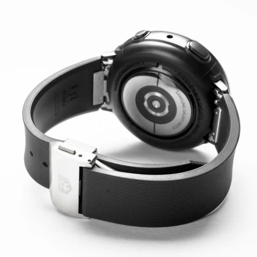 Ringke Rubber One Prime óraszíj Samsung Galaxy Active 2 44 mm fekete (MOSG0005) - 1