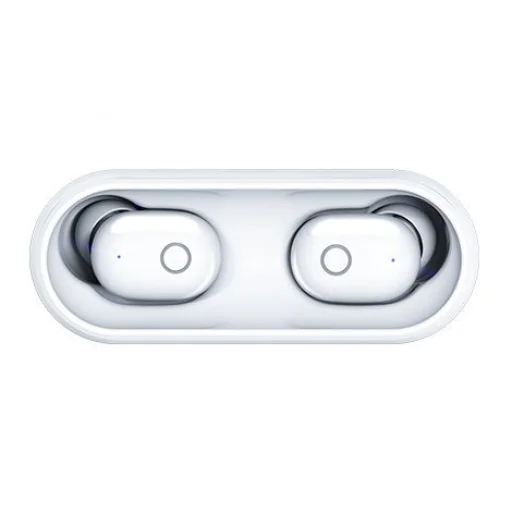 Proda TWS Bluetooth 5.0 vezeték nélküli fülhallgató töltő tokkal fehér (PD-BT500) - 2