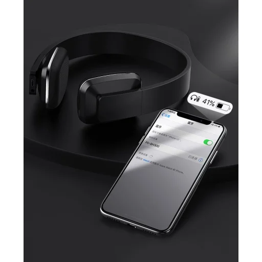 Proda Zajcsökkentős vezeték nélküli bluetooth fejhallgató fekete (PD-BH300) - 12